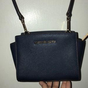 Michael Kors Selma Mini Saffiano Leather crossbody